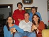 Todos - �ngela e Fernando atr�s, Cristina, Pai, Luciana na frente